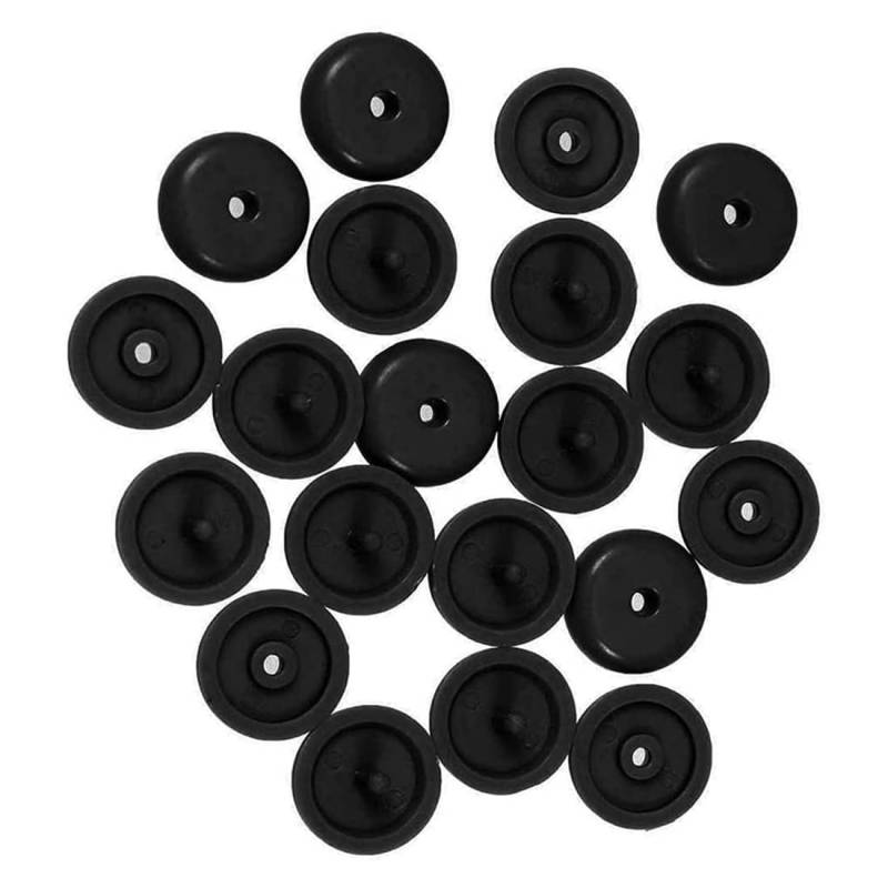 SULIUDAJI Sicherheitsgurt Stopper 15 Stück Universal Schwarz für Auto von SULIUDAJI