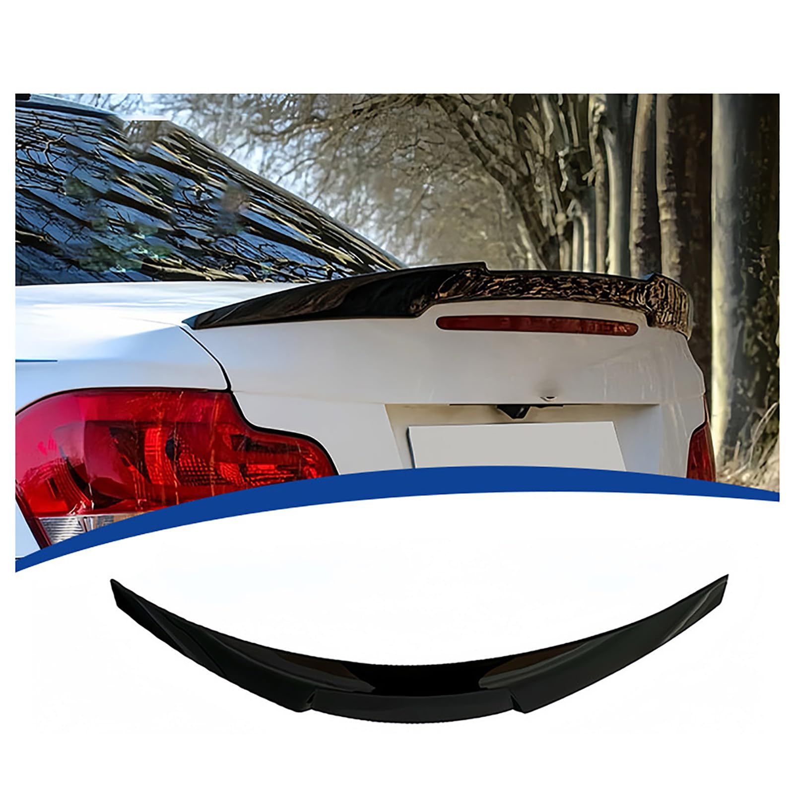 Heckspoiler für BMW 1 Series E82 2007 2008 2009 2010 2011, Auto Heckflügel Performance-Spoiler Heckflügel Spoilerlippe Auto Tuning Car Tuning Styling Zubehör Heckspoiler für BMW 1 Series E82 2007 2008 2009 2010 2011, Auto Heckflügel Performance-Spoiler Heckflügel Spoilerlippe Auto Tuning Car Tuning Styling Zubehör von SUNYSGS