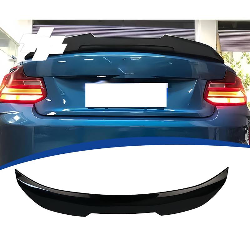 Heckspoiler für BMW 2 Series M2 F22 F87, Auto Heckflügel Performance-Spoiler Heckflügel Spoilerlippe Auto Tuning Car Tuning Styling Zubehör von SUNYSGS