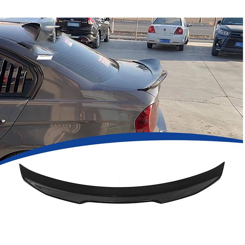 Heckspoiler für BMW 3 Series E90 2005 2006 2007 2008 2009 2010 2011 2012, Auto Heckflügel Performance-Spoiler Heckflügel Spoilerlippe Auto Tuning Car Tuning Styling Zubehör von SUNYSGS