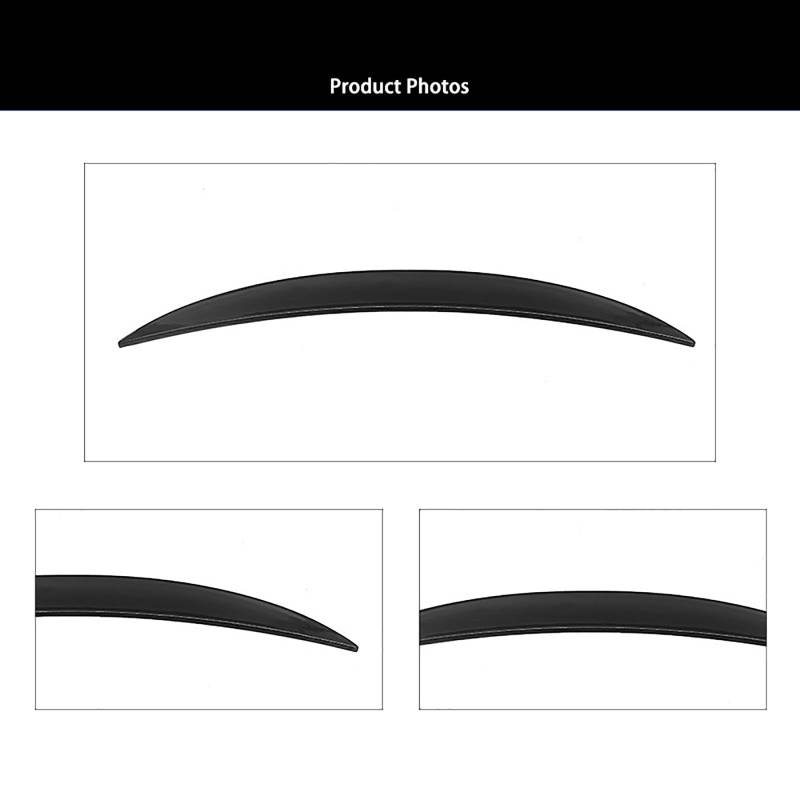 Heckspoiler für BMW 3 Series E92 2005 2006 2007 2008 2009 2010 2011 2012 2013, Auto Heckflügel Performance-Spoiler Heckflügel Spoilerlippe Auto Tuning Car Tuning Styling Zubehör von SUNYSGS