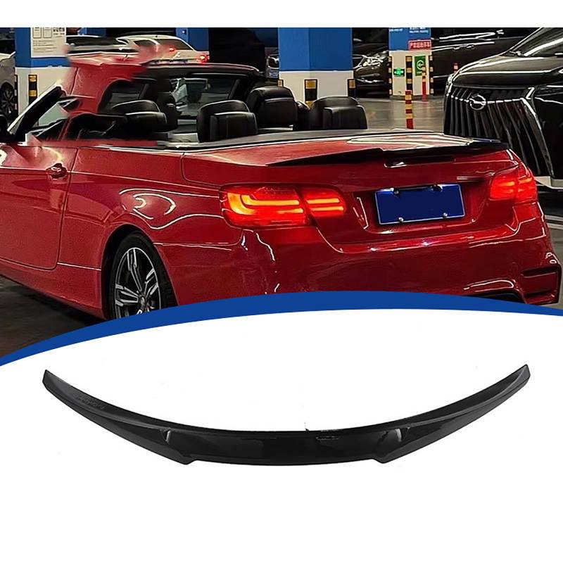 Heckspoiler für BMW 3 Series E93 M3 Convertible 2007 2008 2009 2010 2011 2012 2013, Auto Heckflügel Performance-Spoiler Heckflügel Spoilerlippe Auto Tuning Car Tuning Styling Zubehör von SUNYSGS