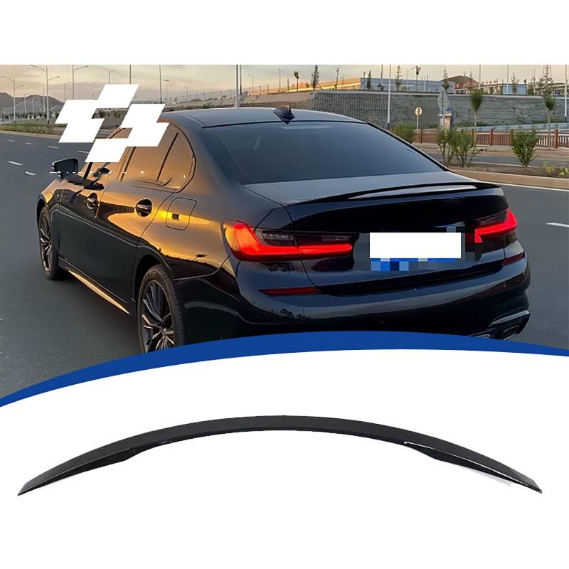 Heckspoiler für BMW 3 Series G20/G28/i3 2019 2020 2021 2022 2023 2024, Auto Heckflügel Performance-Spoiler Heckflügel Spoilerlippe Auto Tuning Car Tuning Styling Zubehör von SUNYSGS