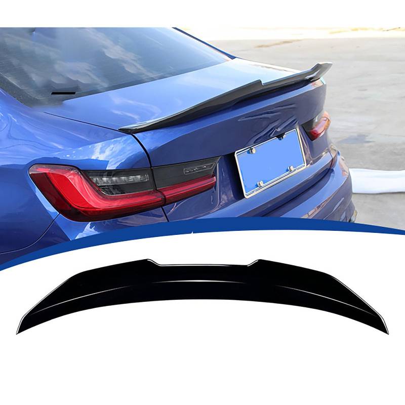 Heckspoiler für BMW 3 Series G20/G28/i3 2020 2021 2022 2023 2024, Auto Heckflügel Performance-Spoiler Heckflügel Spoilerlippe Auto Tuning Car Tuning Styling Zubehör von SUNYSGS