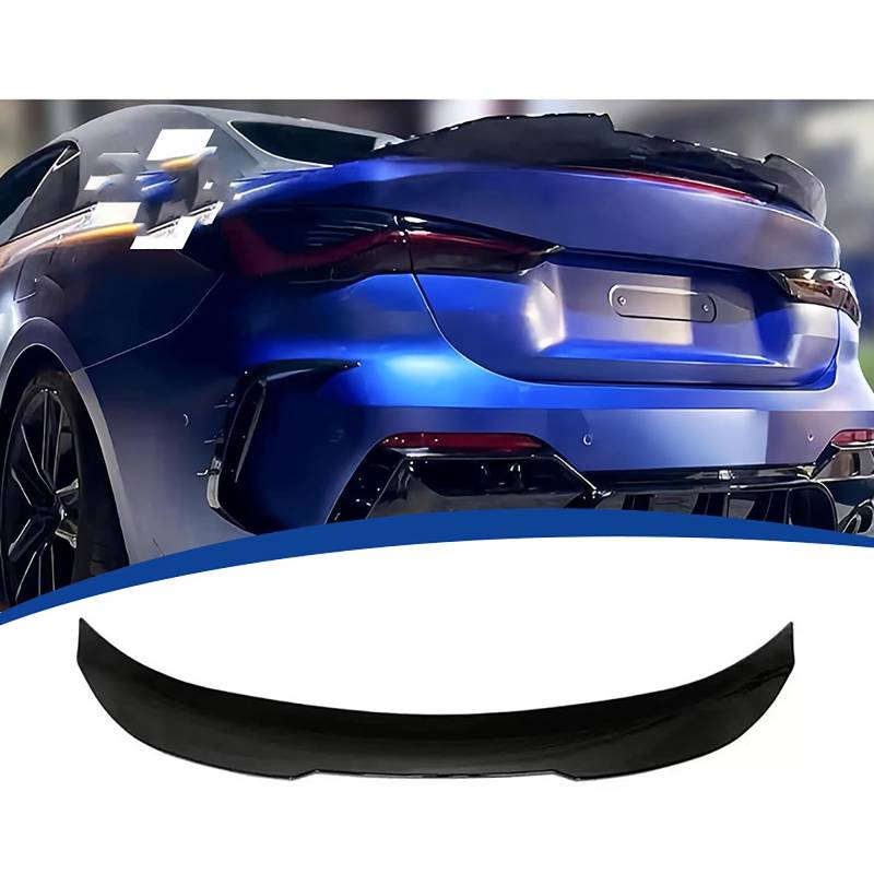 Heckspoiler für BMW 4 Series G23 Convertible 2021 2022 2023 2024, Auto Heckflügel Performance-Spoiler Heckflügel Spoilerlippe Auto Tuning Car Tuning Styling Zubehör von SUNYSGS