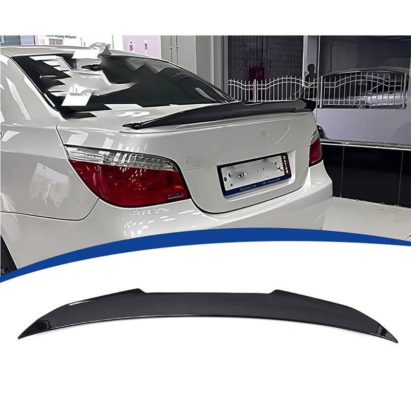 Heckspoiler für BMW 5 Series E60 2004 2005 2006 2007 2008 2009 2010, Auto Heckflügel Performance-Spoiler Heckflügel Spoilerlippe Auto Tuning Car Tuning Styling Zubehör von SUNYSGS