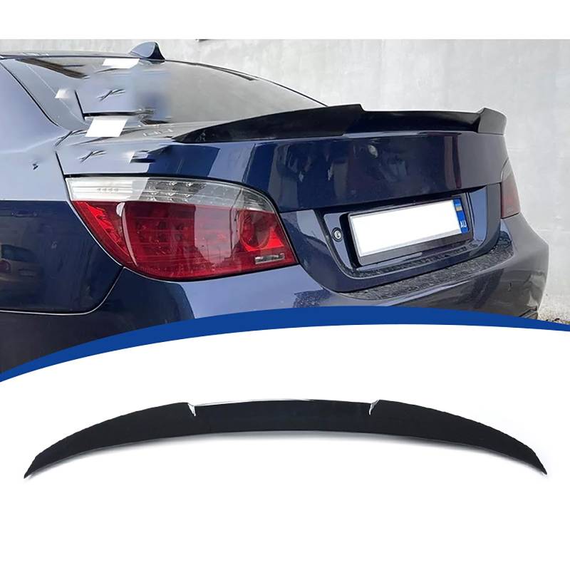 Heckspoiler für BMW 5 Series E60 2004 2005 2006 2007 2008 2009 2010, Auto Heckflügel Performance-Spoiler Heckflügel Spoilerlippe Auto Tuning Car Tuning Styling Zubehör von SUNYSGS