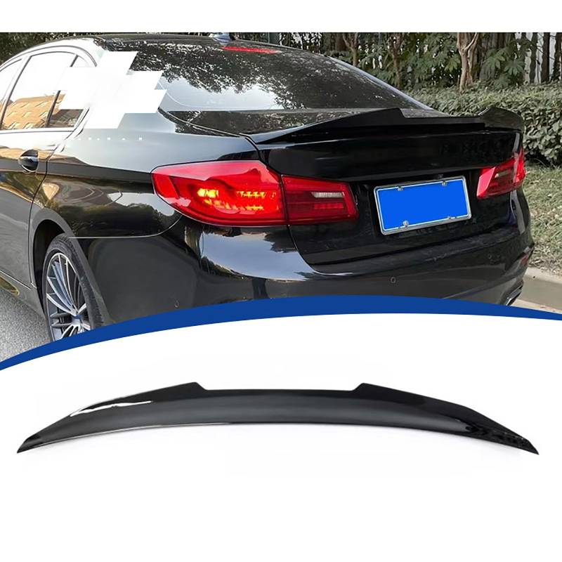 Heckspoiler für BMW 5 Series G30 2018 2019 2020 2021 2022, Auto Heckflügel Performance-Spoiler Heckflügel Spoilerlippe Auto Tuning Car Tuning Styling Zubehör von SUNYSGS