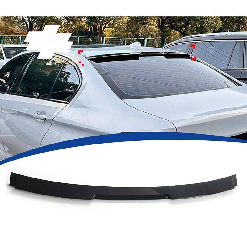 Heckspoiler für BMW 5 Series G30 2018 2019 2020 2021 2022 2023, Auto Heckflügel Performance-Spoiler Heckflügel Spoilerlippe Auto Tuning Car Tuning Styling Zubehör von SUNYSGS