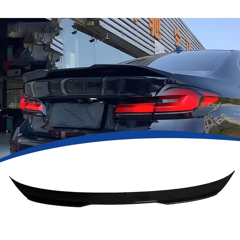 Heckspoiler für BMW 5 Series G30 G38 2018 2019 2020 2021 2022, Auto Heckflügel Performance-Spoiler Heckflügel Spoilerlippe Auto Tuning Car Tuning Styling Zubehör von SUNYSGS