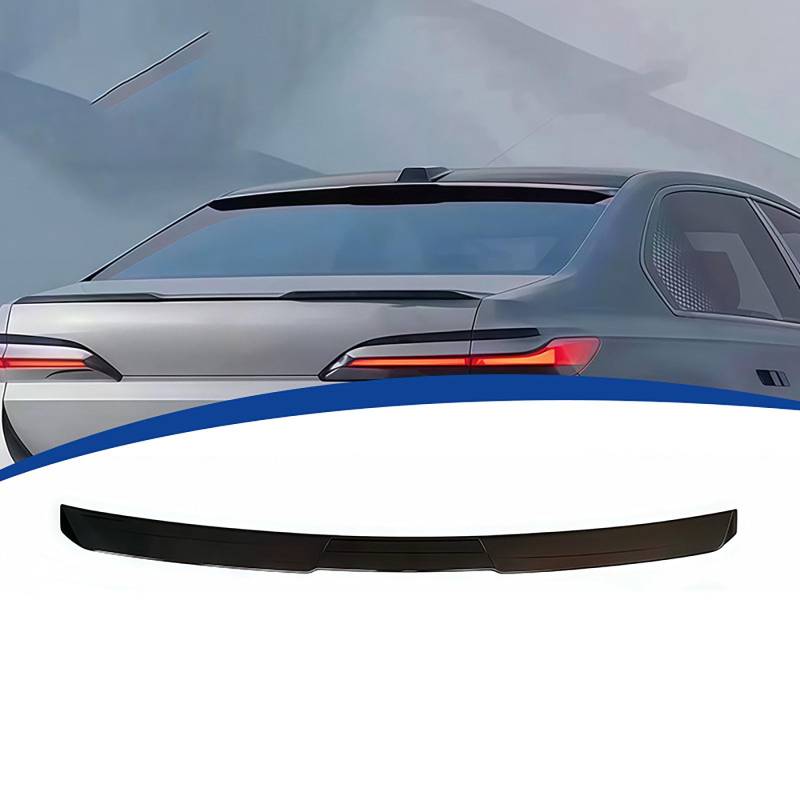 Heckspoiler für BMW 7 Series G70 2023 2024, Auto Heckflügel Performance-Spoiler Heckflügel Spoilerlippe Auto Tuning Car Tuning Styling Zubehör von SUNYSGS