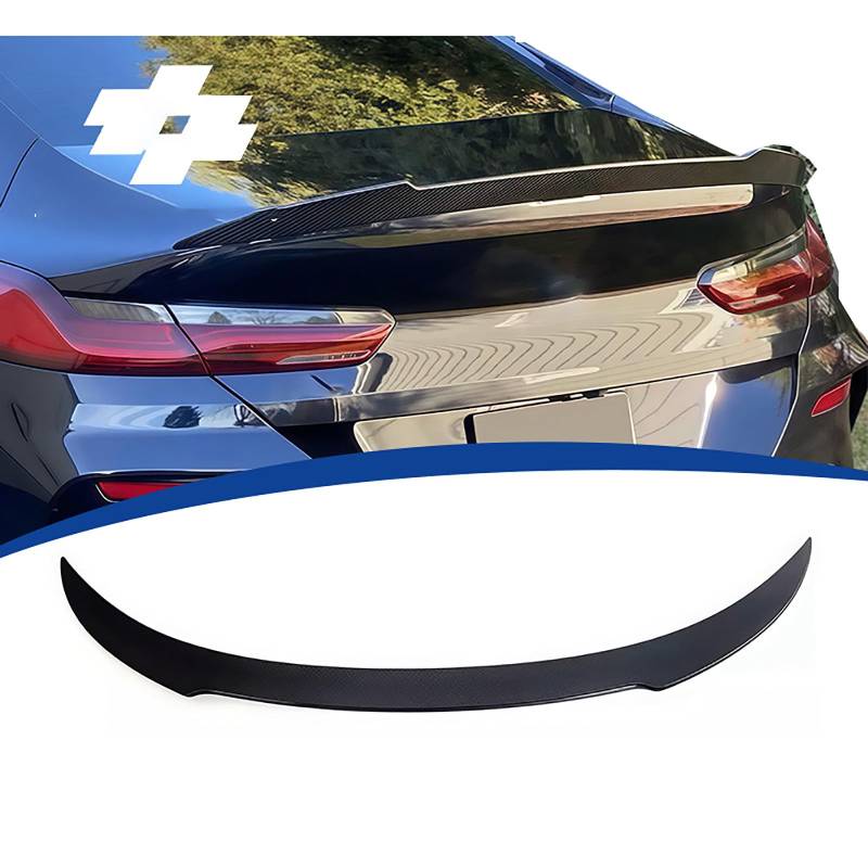 Heckspoiler für BMW 8 Series 4-Door G16 2018 2019 2020 2021 2022 2023 2024, Auto Heckflügel Performance-Spoiler Heckflügel Spoilerlippe Auto Tuning Car Tuning Styling Zubehör von SUNYSGS