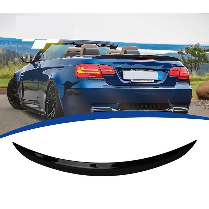 Heckspoiler für BMW E93 Convertible 2007 2008 2009 2010 2011 2012 2013 2014, Auto Heckflügel Performance-Spoiler Heckflügel Spoilerlippe Auto Tuning Car Tuning Styling Zubehör von SUNYSGS