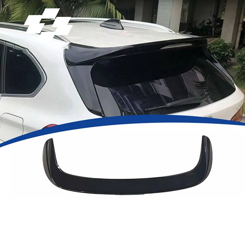 Heckspoiler für BMW X1 F48 F49 2016 2017 2018 2019 2020 2021 2022, Auto Heckflügel Performance-Spoiler Heckflügel Spoilerlippe Auto Tuning Car Tuning Styling Zubehör von SUNYSGS