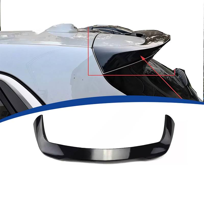Heckspoiler für BMW X2 F39 2018 2019 2020 2021 2022 2023 2024, Auto Heckflügel Performance-Spoiler Heckflügel Spoilerlippe Auto Tuning Car Tuning Styling Zubehör von SUNYSGS