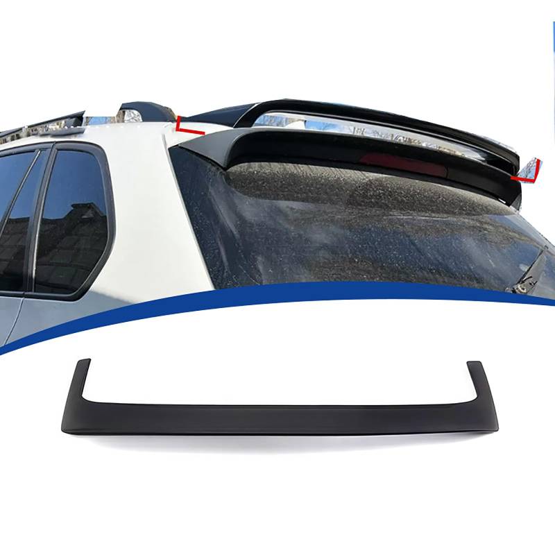 Heckspoiler für BMW X5 E70 2007 2008 2009 2010 2011 2012 2013, Auto Heckflügel Performance-Spoiler Heckflügel Spoilerlippe Auto Tuning Car Tuning Styling Zubehör von SUNYSGS