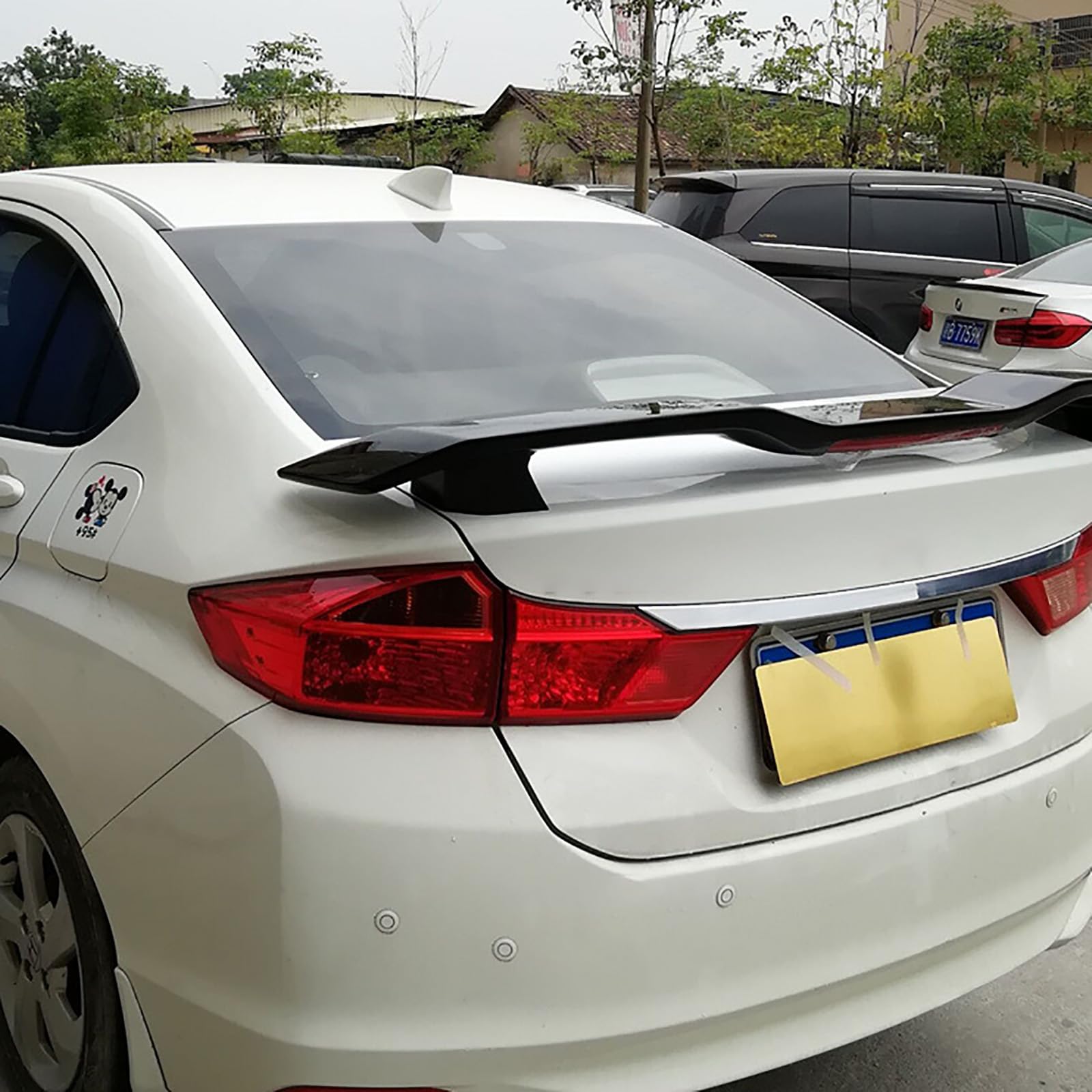 Heckspoiler für Forward 2015 2016 2017 2018, Auto Heckflügel Performance-Spoiler Heckflügel Spoilerlippe Auto Tuning Car Tuning Styling Zubehör,Black Heckspoiler für Forward 2015 2016 2017 2018, Auto Heckflügel Performance-Spoiler Heckflügel Spoilerlippe Auto Tuning Car Tuning Styling Zubehör,Black von SUNYSGS