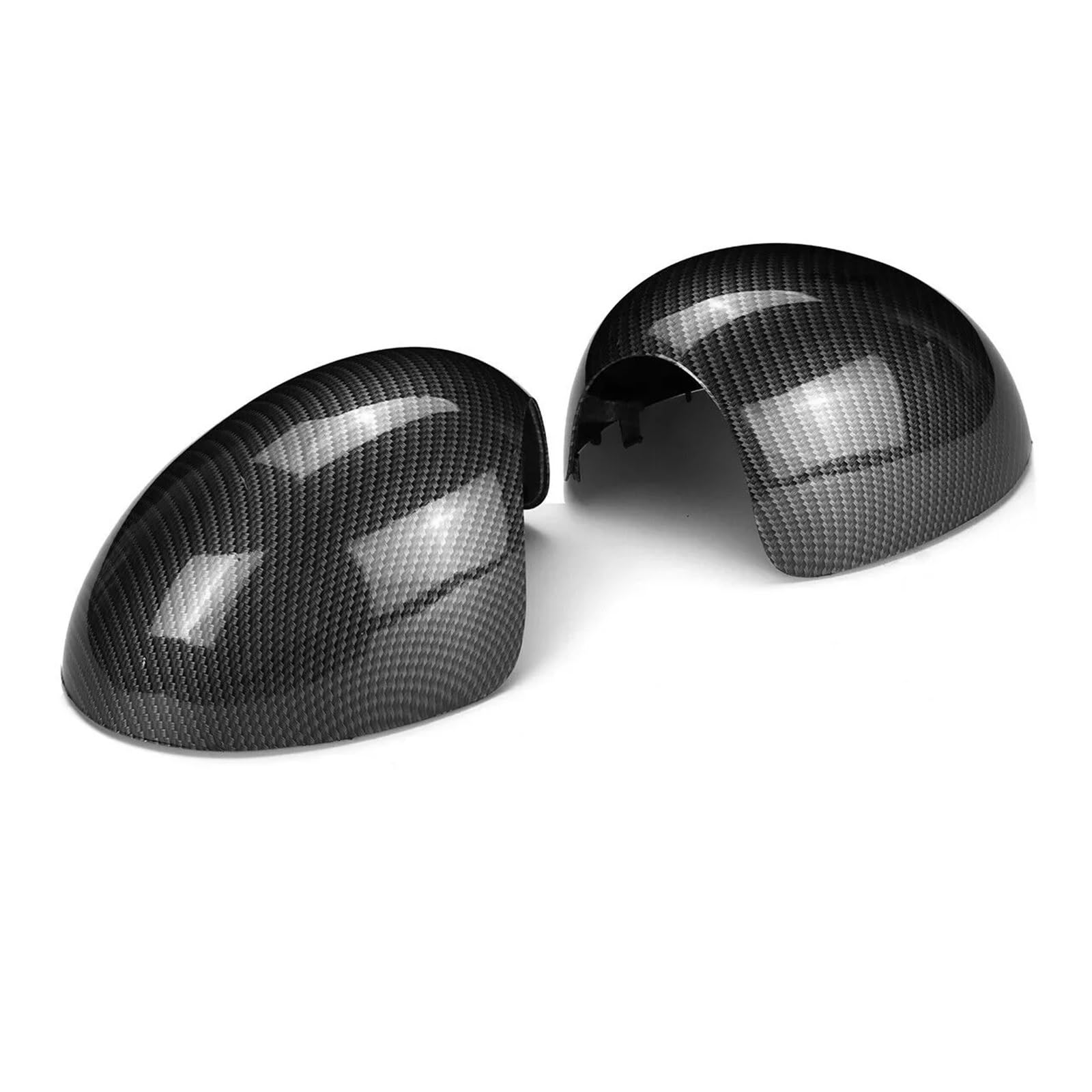Außenspiegel Auto Ersatz Rück Seite Spiegel Abdeckung Flügel Kappe Außen Rückansicht Fall Trim Für Cooper R55 R56 R57 R58 R59 R61 Rückspiegelkappe(Carbon) von SUPER DAFI