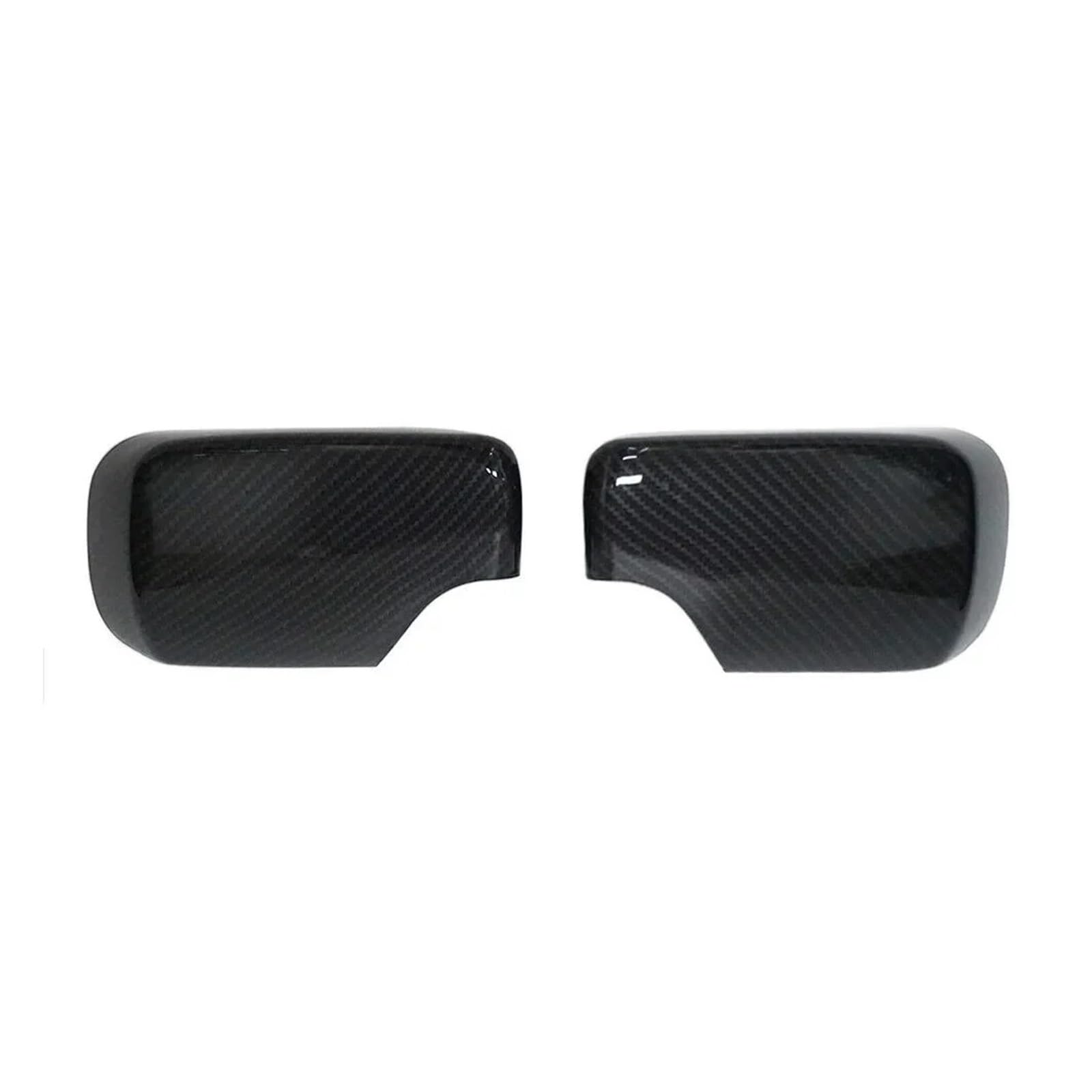 Außenspiegel Für 3er E46 1998-2005 Für E39 1996-2003 LHD Auto Rückspiegel Seitenspiegel Abdeckkappe Verkleidung Rückspiegelkappe(Carbon) von SUPER DAFI