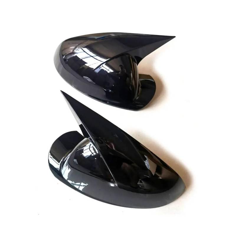 Außenspiegel Für Buick Für Regal 2008-2016 Für Opel Für Vauxhall Für Insignia 2008-2016 Rückspiegelabdeckung Flügelkappenverkleidung Rückspiegelkappe(Gloss Black) von SUPER DAFI