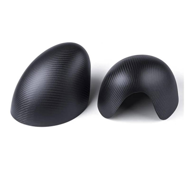 Außenspiegel Für Cooper F55 F56 F54 F60 Carbon Faser Auto Rückspiegel Fall Glanz Matt Gehäuse Gehäuse Abdeckung Aufkleber Auto Zubehör Rückspiegelkappe(Matte for F55 F56) von SUPER DAFI