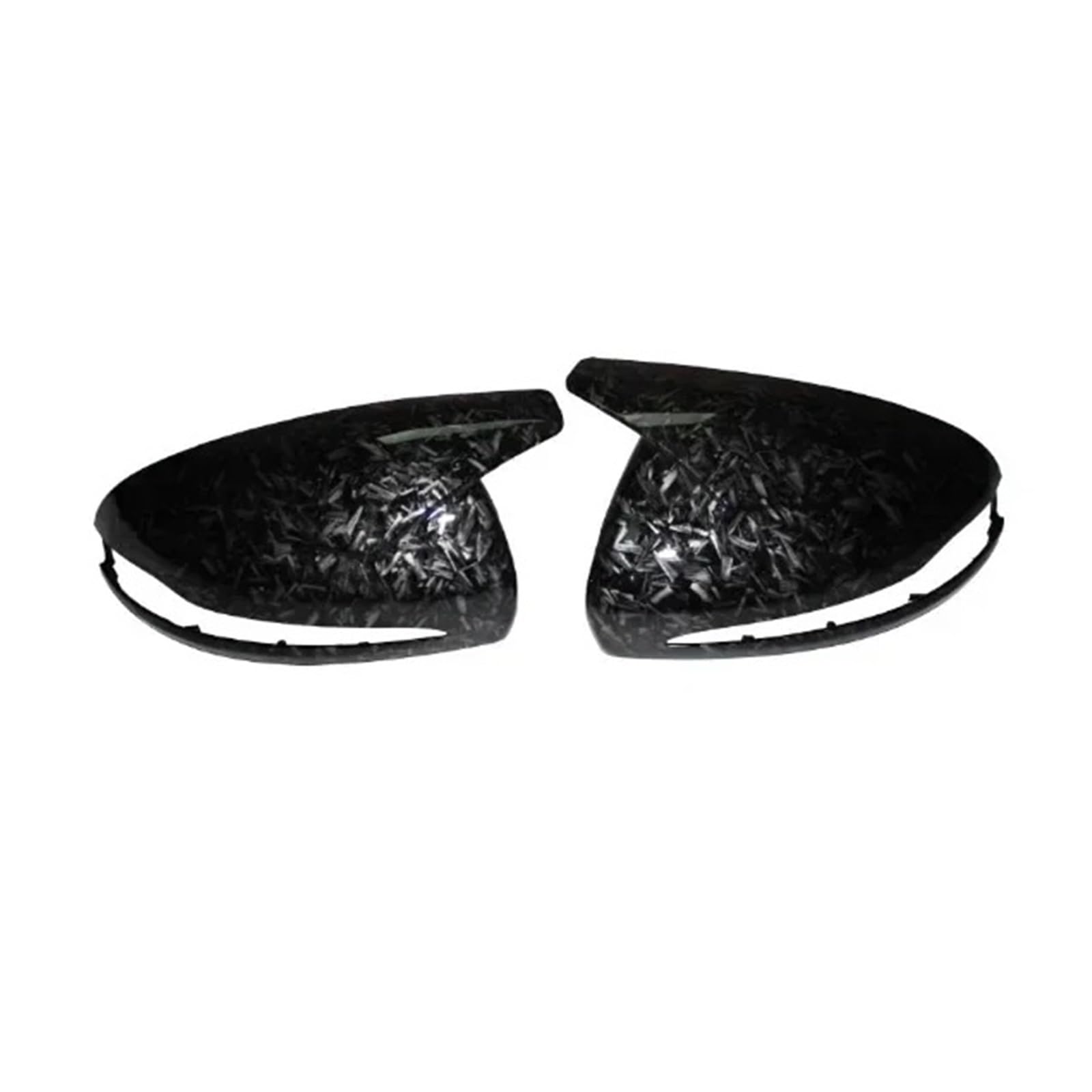 Außenspiegel Für E Für GLC Klasse W205 W213 X253 W222 Auto Rückspiegel Abdeckung Trim Rückspiegelkappe(Forged Grain) von SUPER DAFI