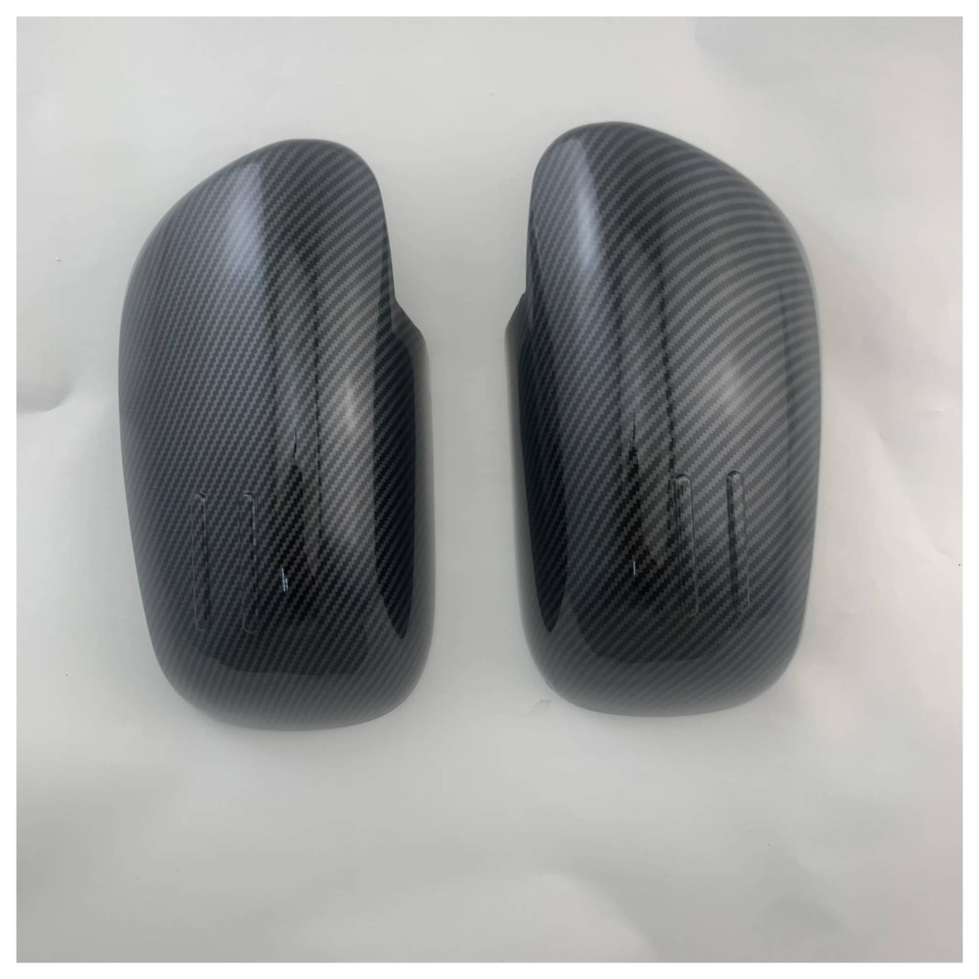 Außenspiegel Für Für Yaris Für Vitz 2005 2006 2007 2008 Auto Verchromt Rückansicht Zubehör Tür Spiegel Abdeckung Trim Paste Stil 2PCS Rückspiegelkappe(Carbon) von SUPER DAFI
