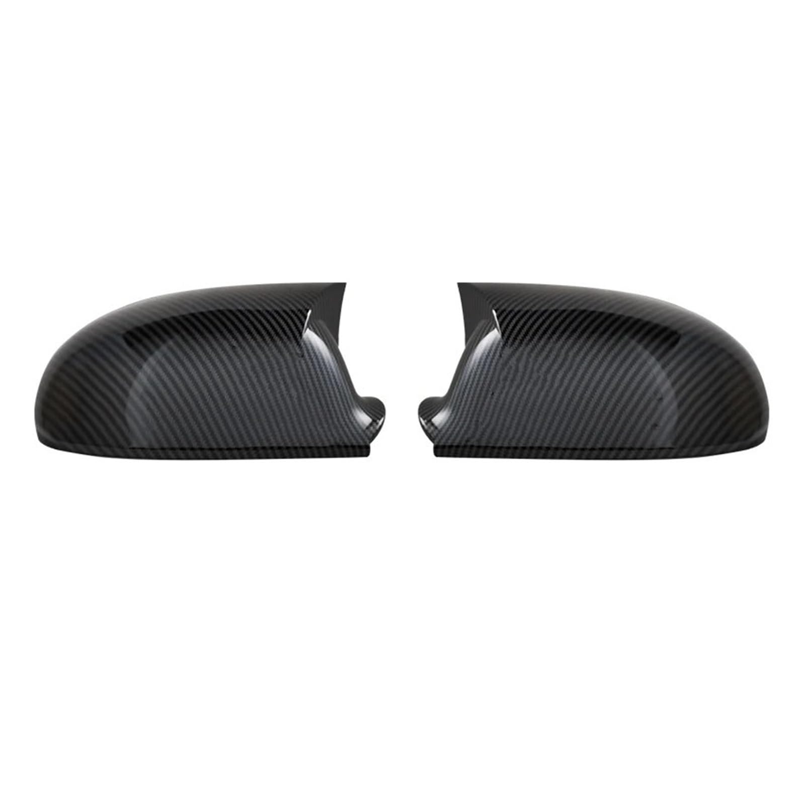 Außenspiegel Für Golf 5 V MK5 Für GTI Für Jetta Für Passat B5.5 B6 Für EOS Für Sharan Auto Seitenflügel Rückspiegelabdeckung 2St Rückspiegelkappe(Carbon Pattern) von SUPER DAFI