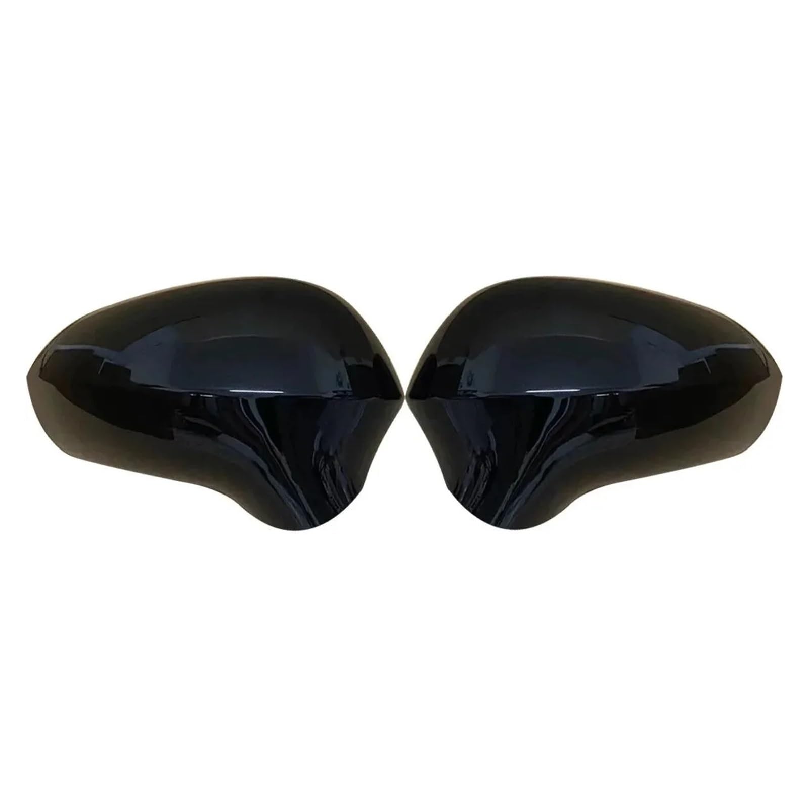 Außenspiegel Für Seat Für Leon MK2 Für Ibiza MK4 Für Exeo 3R Auto Rückspiegel Seitenspiegel Abdeckung Flügelkappe Trim Rückspiegelkappe(Black) von SUPER DAFI