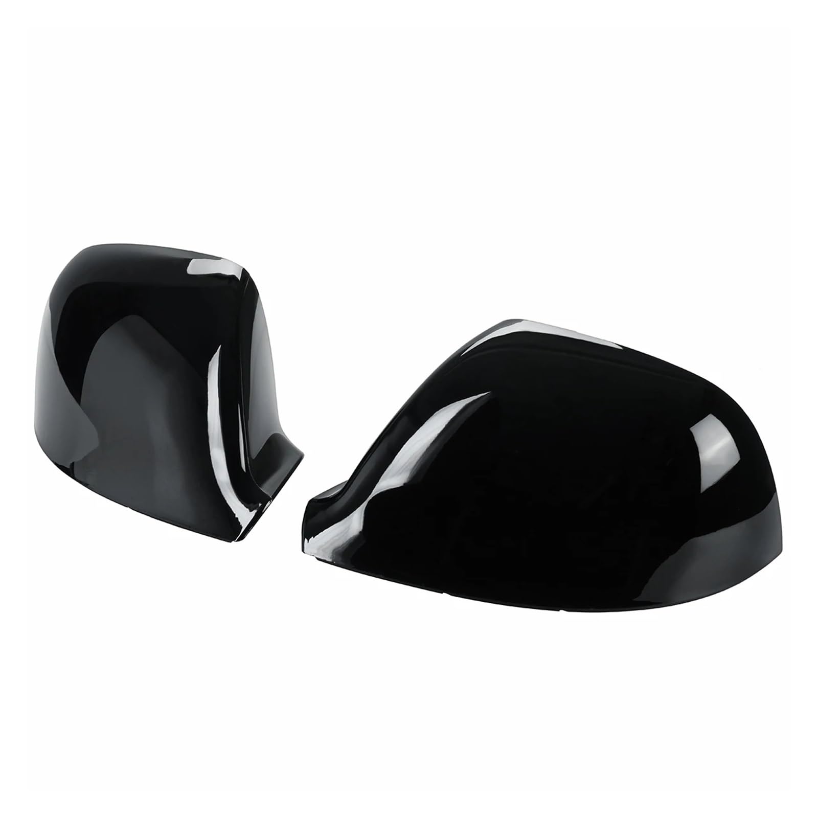 Außenspiegel Für Transporter T5 T5.1 2010-2015 T6 2016-2019 Auto Rückansicht Seitenspiegel Abdeckkappe 7E1857527F 2Pcs Rückspiegelkappe(Glossy Black) von SUPER DAFI