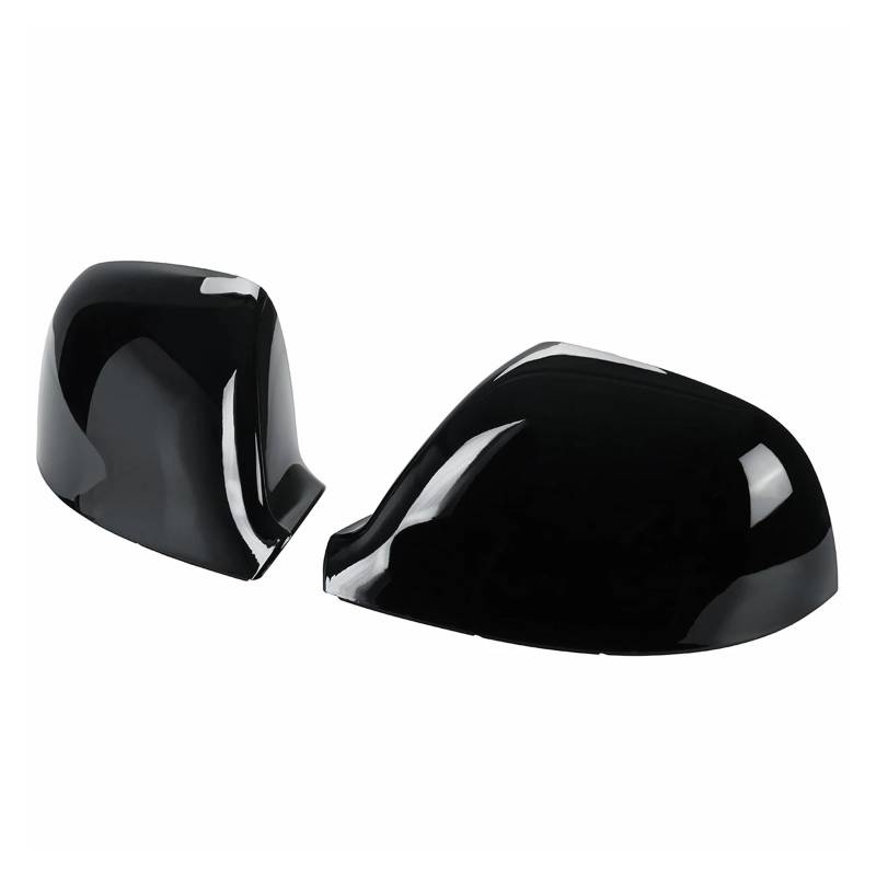 Außenspiegel Für Transporter T5 T5.1 2010-2015 T6 2016-2019 Auto Rückansicht Seitenspiegel Abdeckkappe 7E1857527F 2Pcs Rückspiegelkappe(Glossy Black) von SUPER DAFI