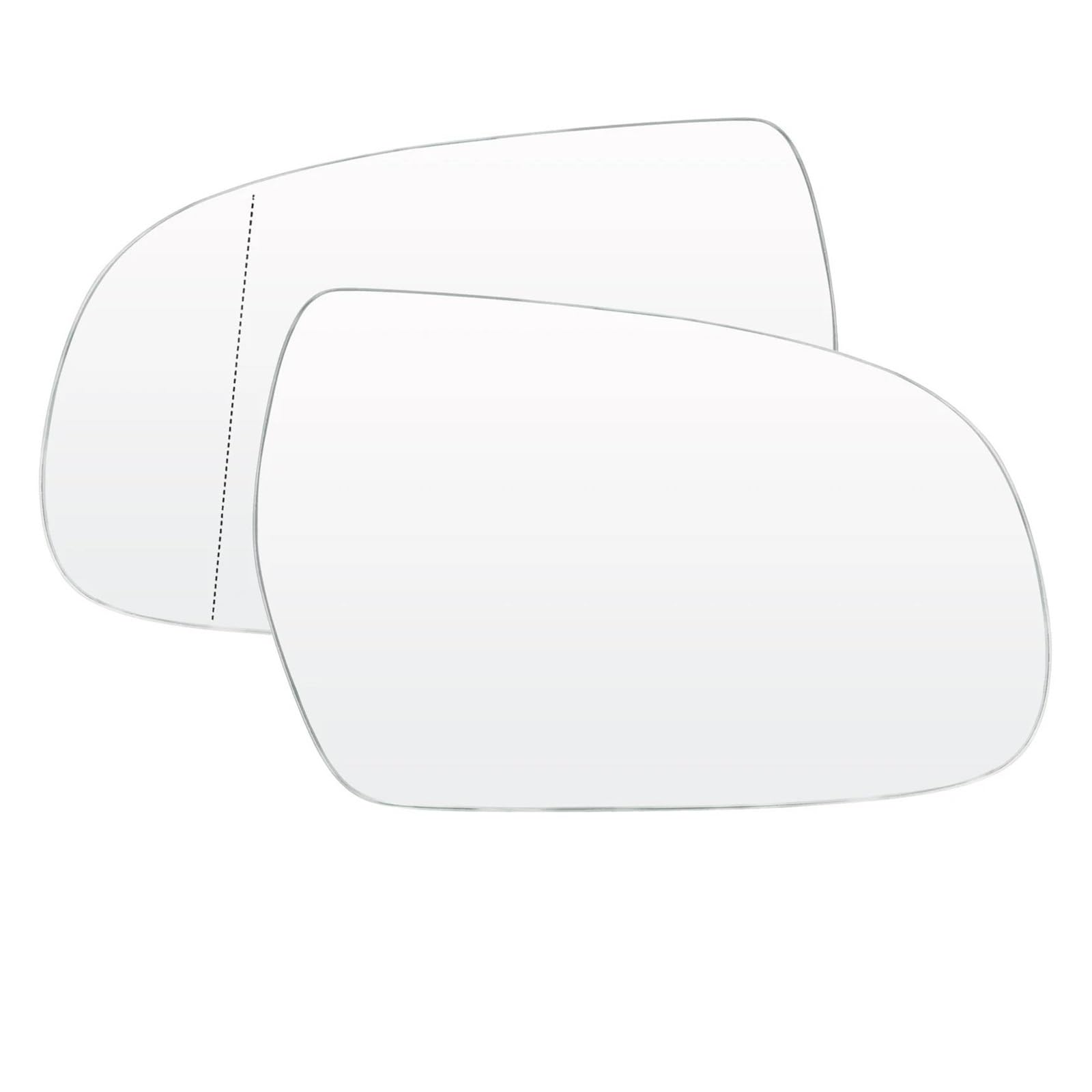 Spiegelglas Außenspiegel Glas Für A3 Für A4 S4 Für A5 S5 Für Quattro 2010-2017 Auto Beheiztes linkes rechtes Fahrer-Beifahrerseitentür Seitenspiegelglas(Left and Right) von SUPER DAFI