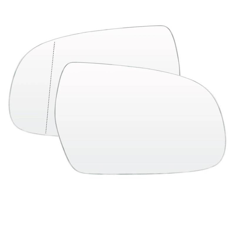 Spiegelglas Außenspiegel Glas Für A3 Für A4 S4 Für A5 S5 Für Quattro 2010-2017 Auto Beheiztes linkes rechtes Fahrer-Beifahrerseitentür Seitenspiegelglas(Left and Right) von SUPER DAFI