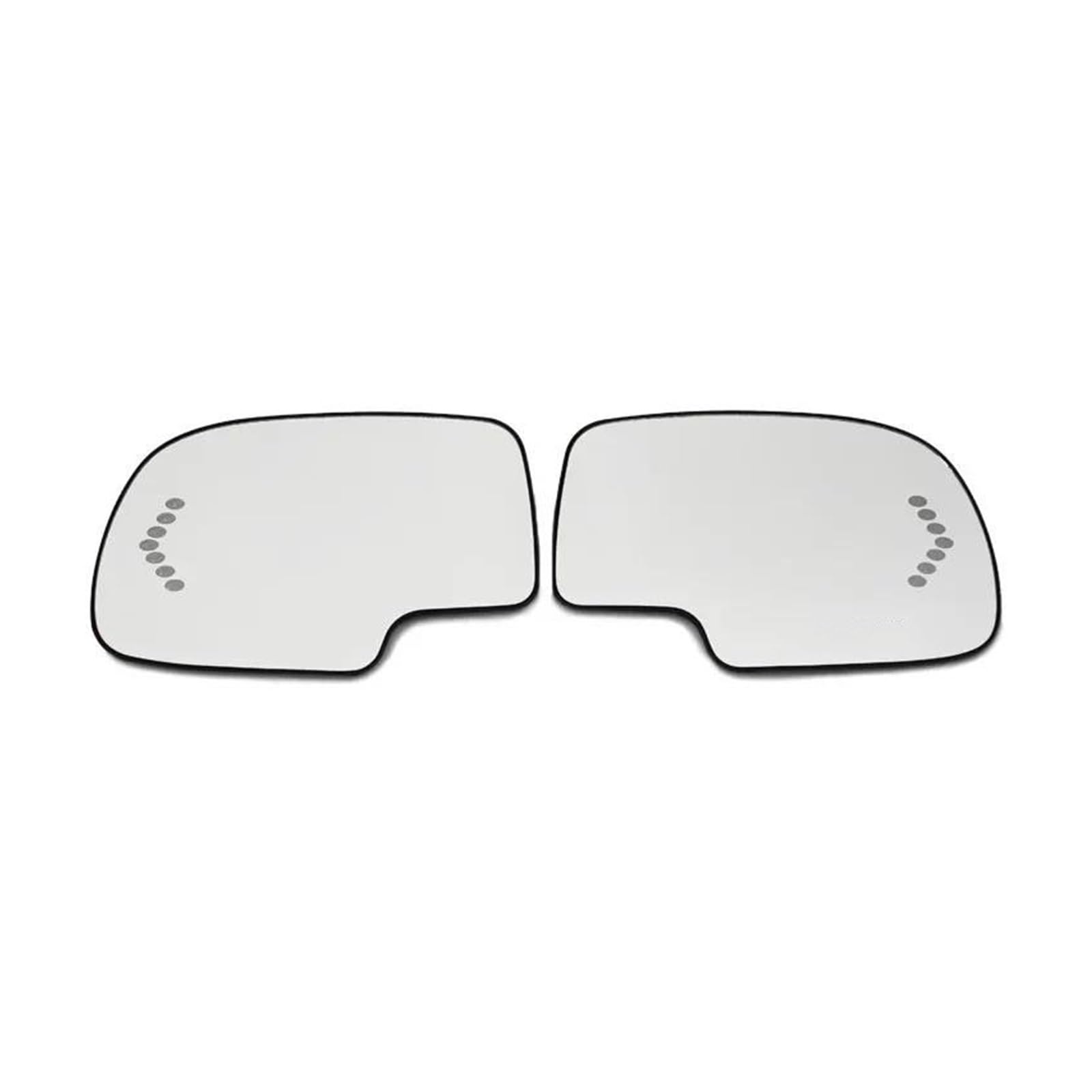 Spiegelglas Außenspiegel Glas Für Avalanche Für Silverado Für Suburban Für Tahoe 1500 3500 Auto Beheizte Spiegel Objektiv Tür Flügel Rückspiegel Glas Seitenspiegelglas(1pc Right) von SUPER DAFI
