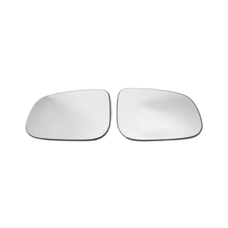 Spiegelglas Außenspiegel Glas Für S40 Für S60 S80 V40 Für V60 V70 Beheiztes Seitenrückspiegelobjektiv für die Außentür mit Heizglas Seitenspiegelglas(2PCS Heated Lens L R) von SUPER DAFI