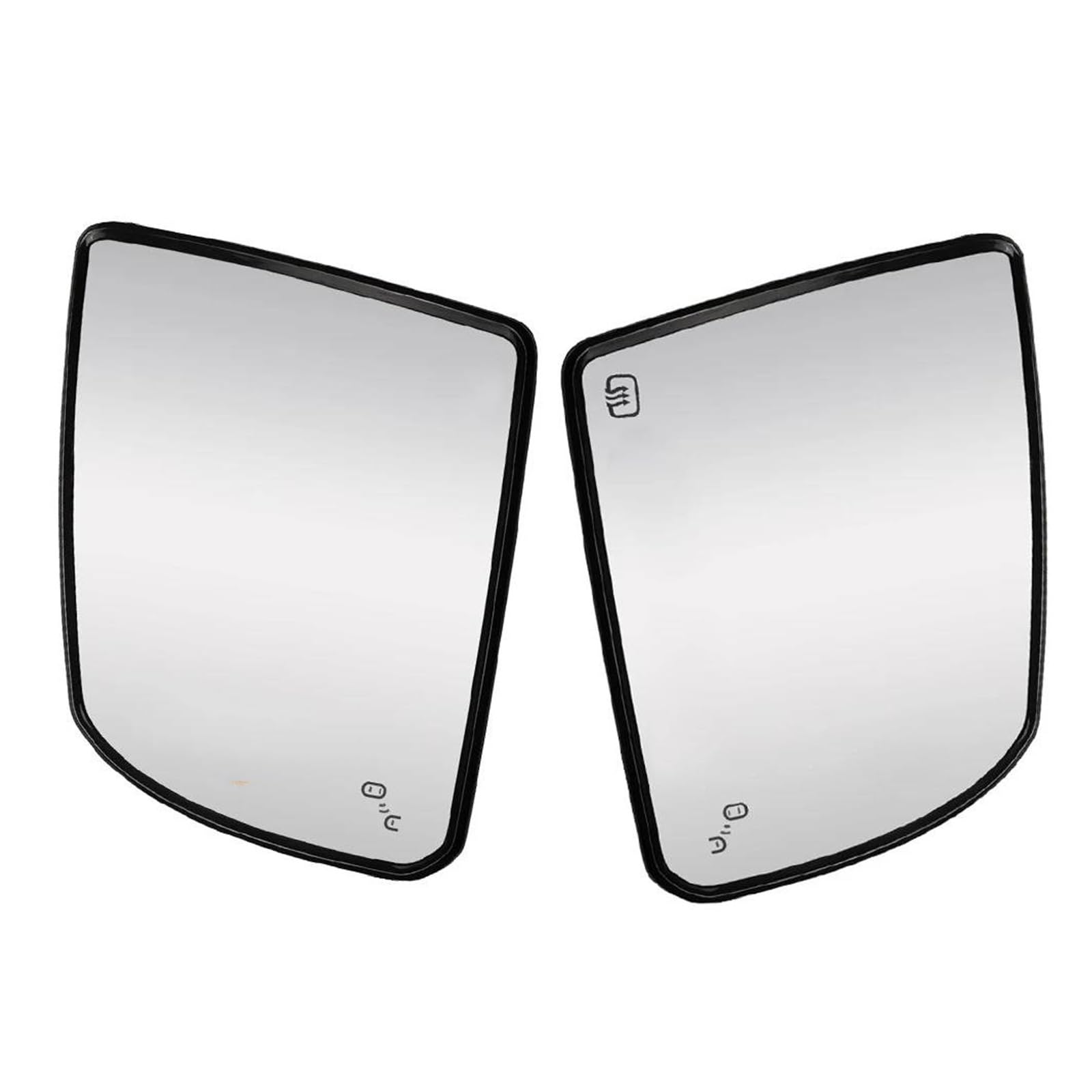 Spiegelglas Außenspiegel Glas Für Sequoia 2008-2017 für Tundra 2007-2020 Auto-Rückspiegel mit elektrisch beheizter Totwinkel-Erkennung Seitenspiegelglas(Left Driver Side) von SUPER DAFI
