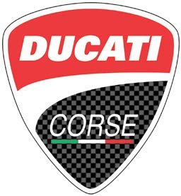 Reflektive Aufkleber für Helm Ducati Korsika von SUPER FABRIQUE