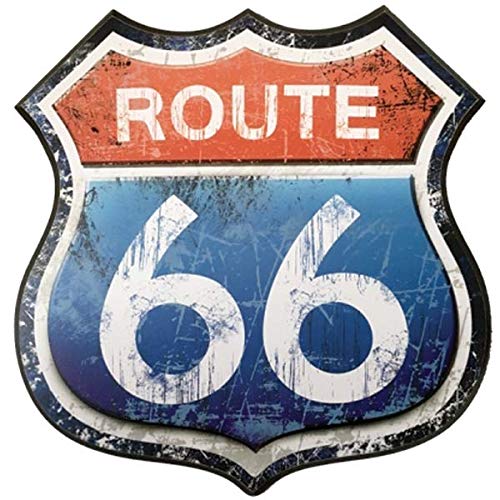 Retro Sticker für Helm Route 66 von SUPER FABRIQUE