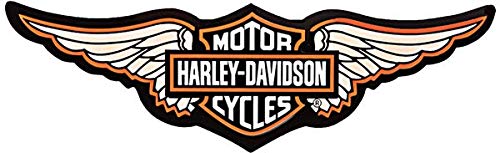 Retrolo-Sticker für Motorradhelm, Harley Davidson, Flügel von SUPER FABRIQUE