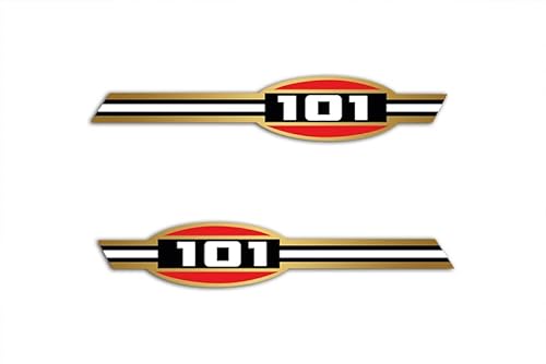 Set mit selbstklebenden Aufklebern, um Ihr Mofa Peugeot 101 wie damals zu dekorieren von SUPER FABRIQUE