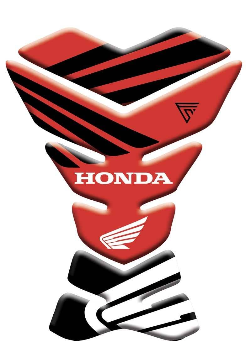 Tankpad für Honda Motorrad (Red & Black) von SUPER FABRIQUE