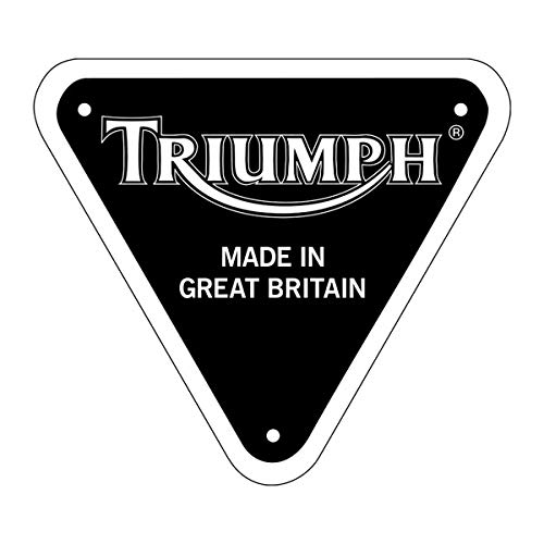 Reflektierender Aufkleber für Triumph-Helm, Schwarz von SUPER FABRIQUE