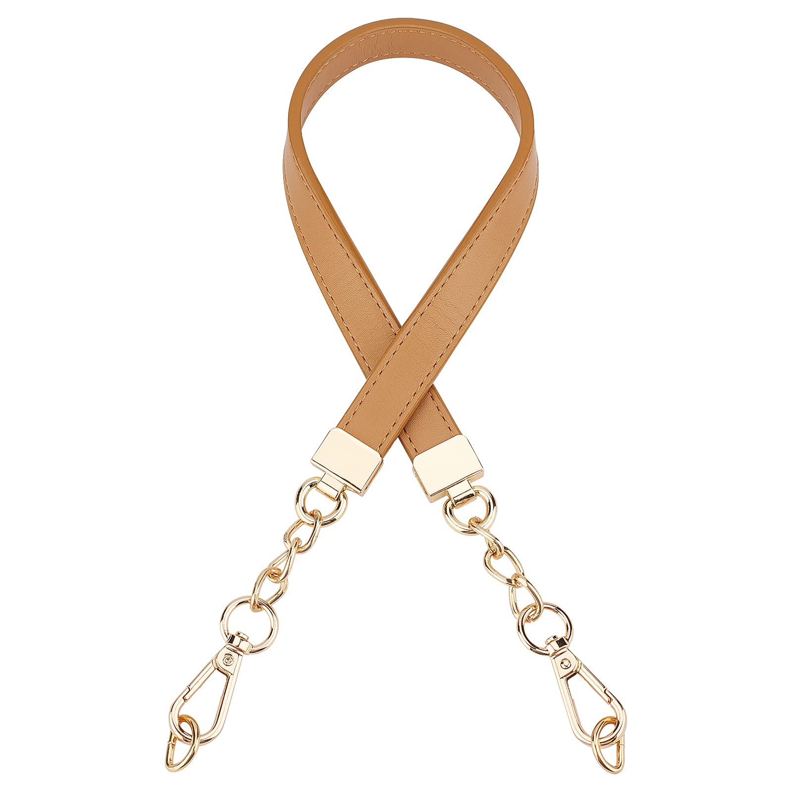 SUPERFINDINGS 1pc 62.5cm Lange Kamel Handtasche Kette Kunstleder Taschengriffe Abnehmbare Kette Schultergurte Set Mit Alu Drehverschlüssen Für Geldbörse Handtaschen DIY Handwerk SUPERFINDINGS 1pc 62.5cm Lange Kamel Handtasche Kette Kunstleder Taschengriffe Abnehmbare Kette Schultergurte Set Mit Alu Drehverschlüssen Für Geldbörse Handtaschen DIY Handwerk von SUPERFINDINGS