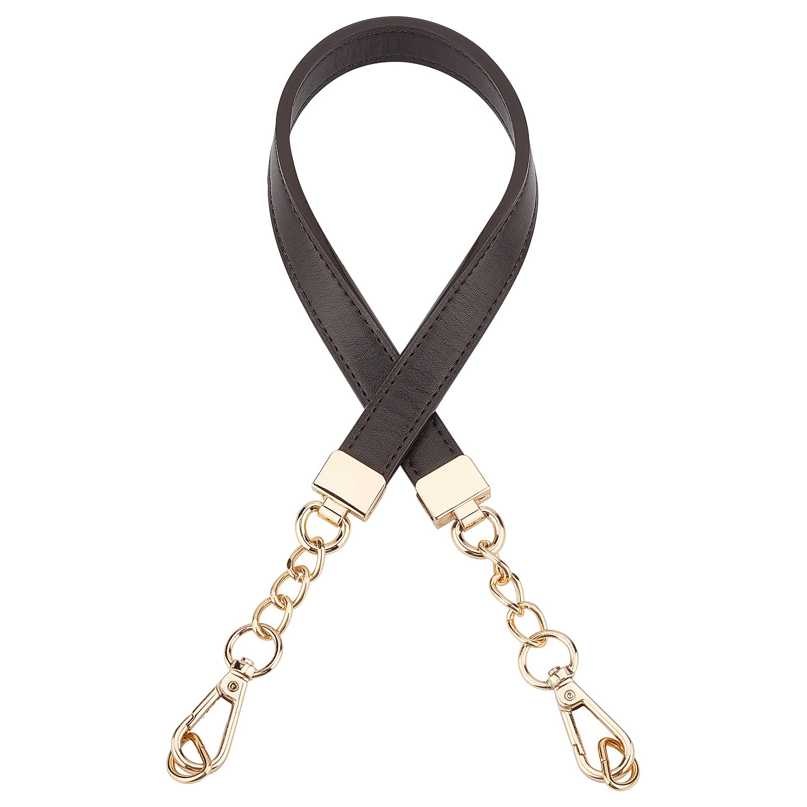 SUPERFINDINGS 1pc 62.5cm Lange Kokosnussbraune Handtasche Kette Kunstleder Taschengriffe Abnehmbare Kette Schultergurte Set Mit Alu Drehverschlüssen Für Geldbörse Handtaschen DIY Handwerk SUPERFINDINGS 1pc 62.5cm Lange Kokosnussbraune Handtasche Kette Kunstleder Taschengriffe Abnehmbare Kette Schultergurte Set Mit Alu Drehverschlüssen Für Geldbörse Handtaschen DIY Handwerk von SUPERFINDINGS