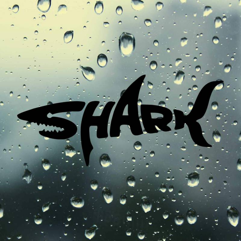 SUPERSTICKI Shark Hai ca 20cm Auto Aufkleber Tuning Spruch Fun Lustig Aufkleber Decal Sticker aus Hochleistungsfolie von Lupsty