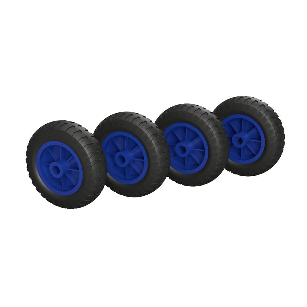 4 x PU Rad Ø 160 mm Gleitlager Kompressor Rolle Sliprolle PANNENSICHER, schwarz/blau 4 x PU Rad Ø 160 mm Gleitlager Kompressor Rolle Sliprolle PANNENSICHER, schwarz/blau von SUPROD