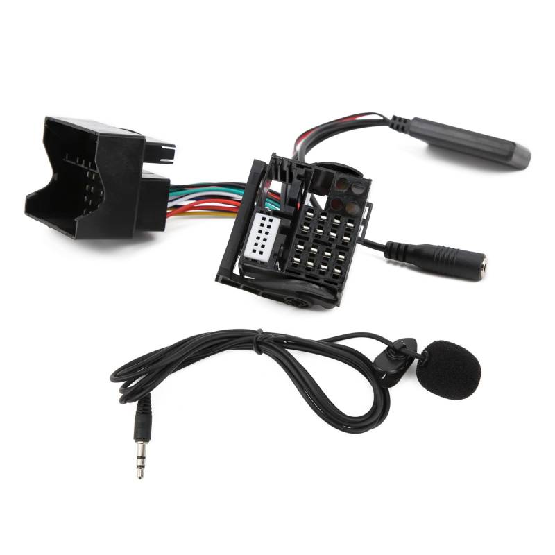 Auto-Audio-Adapter, Audio-Player-Kabel, Mikrofon-Adapter, Zusätzliches Audio-Kabel, 150 Cm 59 Zoll Lang, Ersatz RNS 510 RCD 300 von SUPYINI