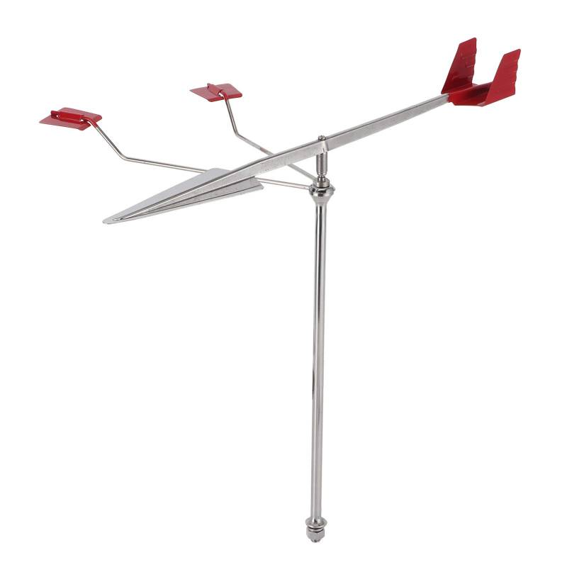 Windfahne Marine Wetterfahne Windrichtungsanzeige 304 Edelstahl Kompatibel Yacht und Boot Segeln von SUPYINI