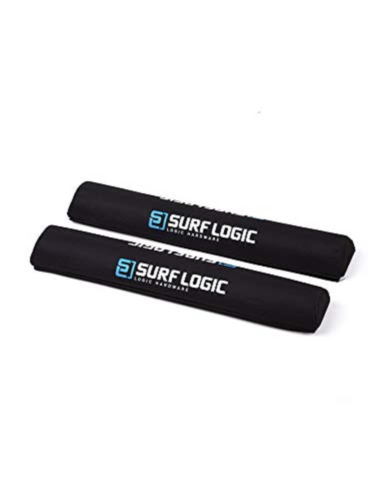 Surflogic Aero Rack Pads, 50 cm, für Erwachsene, Unisex, Schwarz, 50 cm von SURF LOGIC