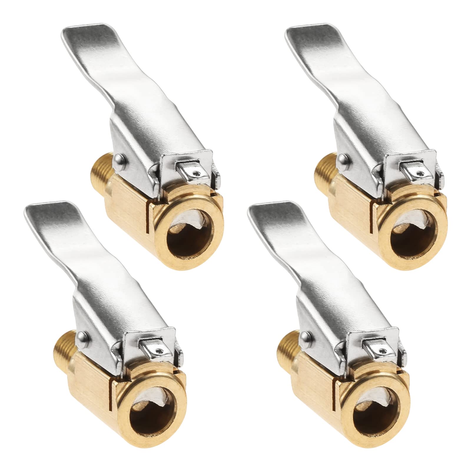 SURIEEN 4 Stück Autoventil Hebelstecker 8mm, Reifenfüllnippel Adapter Auto Ventilstecker Air Chucks Reifen Ventil Luftpumpe Clip Hebelstecker Autoventil Adapter für Reifenventile mit Ventilgewinde SURIEEN 4 Stück Autoventil Hebelstecker 8mm, Reifenfüllnippel Adapter Auto Ventilstecker Air Chucks Reifen Ventil Luftpumpe Clip Hebelstecker Autoventil Adapter für Reifenventile mit Ventilgewinde von SURIEEN